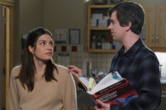 Paige Spara and Freddie Highmore in ‘The Good Doctor’