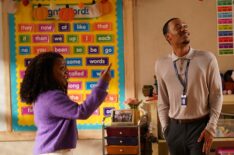 Quinta Brunson and Tyler James Williams in 'Abbott Elementary'