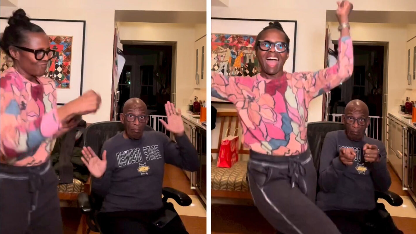 Watch Al Roker & Wife Deborah Roberts Dance After Beyoncé's Big Grammy(00)