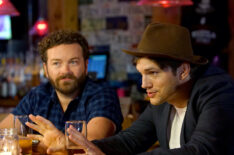 Ashton Kutcher and Danny Masterson Host Fans in Nashville at Tequila Cowboy for a Launch Event For Netflix 'The Ranch: Part 3' on June 7, 2017 in Nashville, Tennessee.