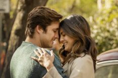 Diego Boneta and Monica Barbaro in 'At Midnight'