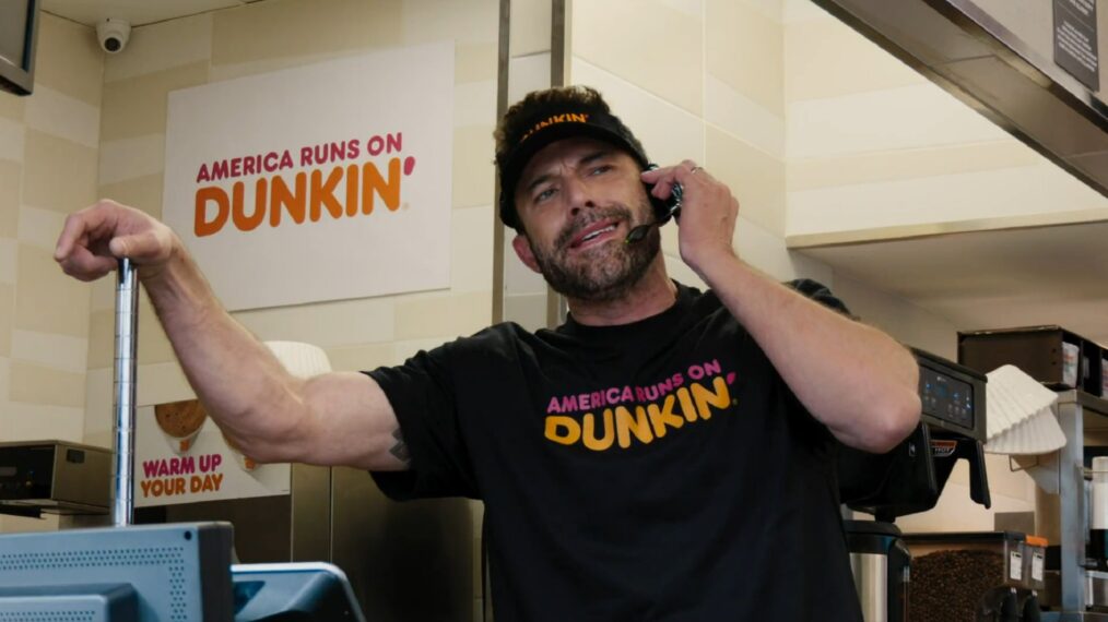 Ben Affleck in Dunkin's Super Bowl ad