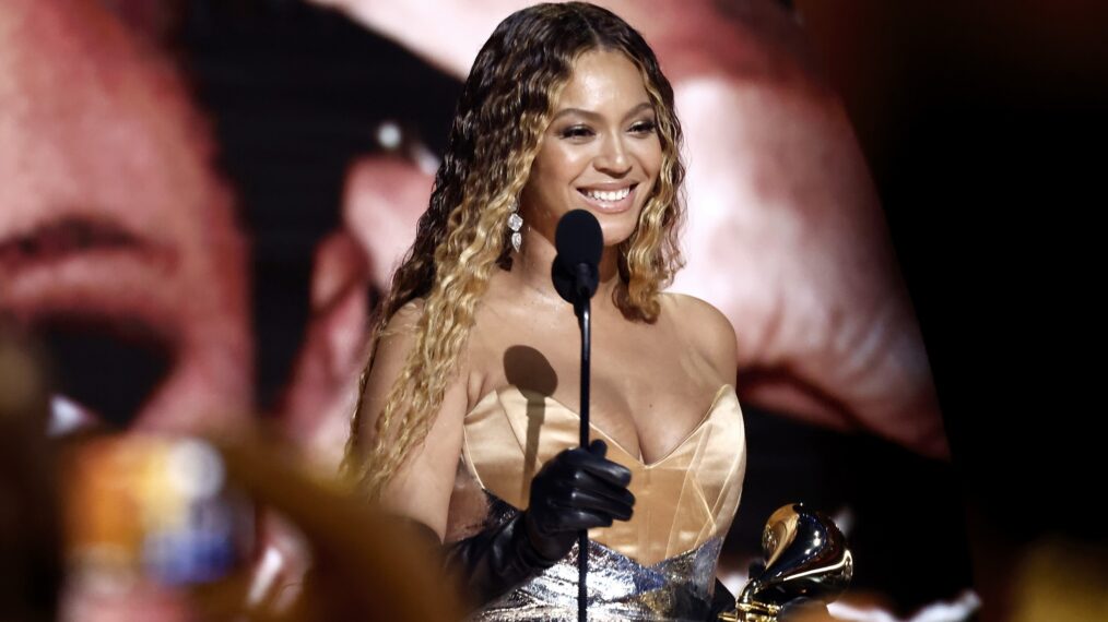 Beyonce at the Grammys