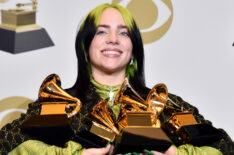 Billie Eilish at the 62nd Annual Grammy Awards in 2020