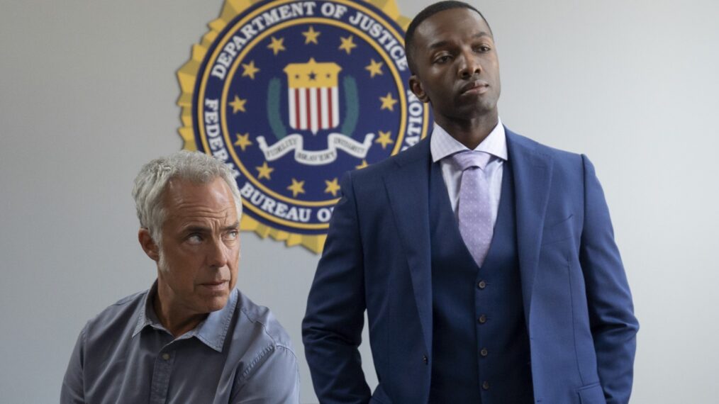 Titus Welliver and Jamie Hector in 'Bosch'