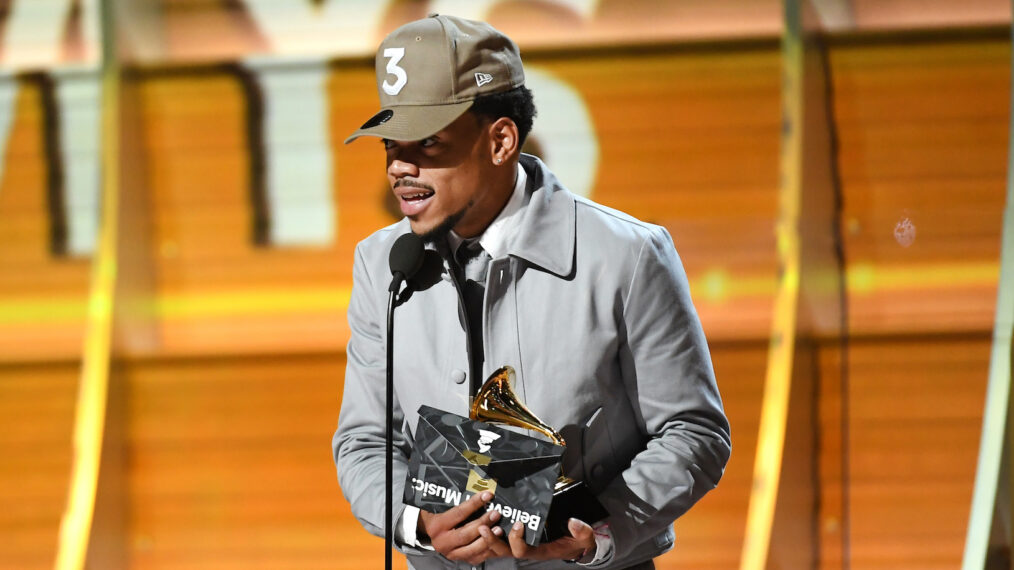 Chance at the Rapper at the 59th Annual Grammy Awards in 2017