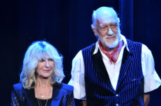 Christine McVie & Mick Fleetwood of Fleetwood Mac at the 2023 Grammys