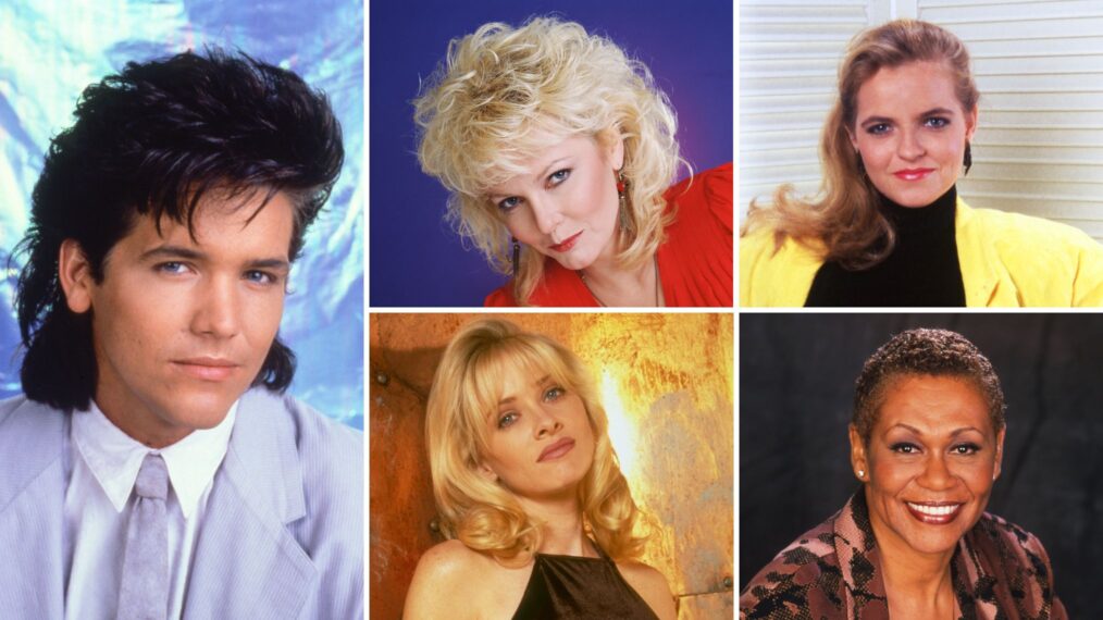 Michael Damian, Patty Weaver, Tricia Cast, Barbara Crampton, and Veronica Redd