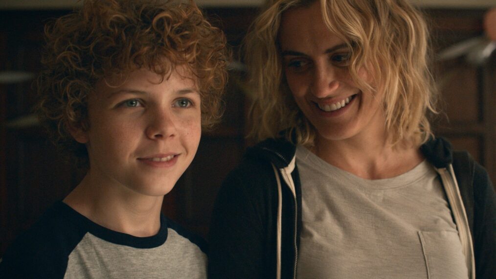 Colin O'Brien and Taylor Schilling in 'Dear Edward'