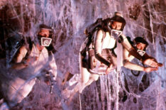 Stephen Boyd, Raquel Welch & Donald Pleasence in 'Fantastic Voyage,' 1966