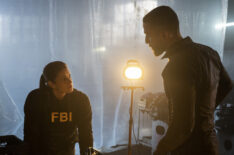 Missy Peregrym and Zeeko Zaki in 'FBI'