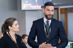 Missy Peregrym and Zeeko Zaki in 'FBI'