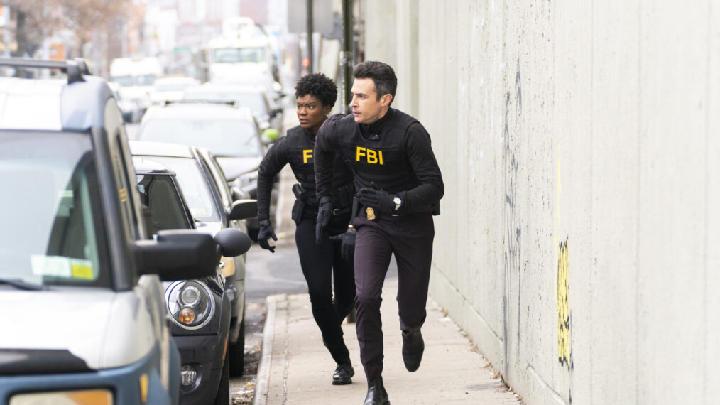 Katherine Renee Kane and John Boyd in 'FBI'
