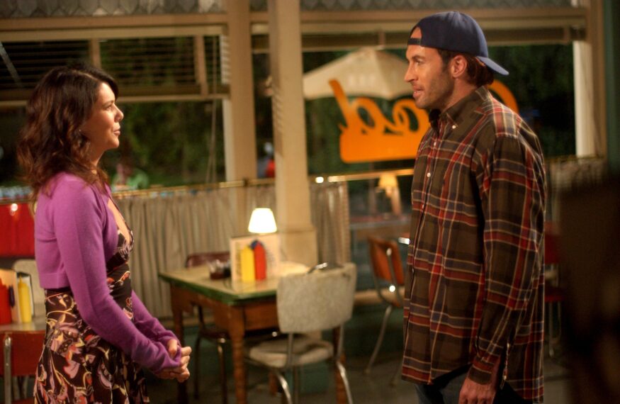 Lauren Graham and Scott Patterson in 'Gilmore Girls'