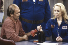 Grace Under Fire - Dave Florek as Vic and Brett Butler as Grace