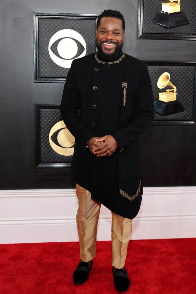 Malcolm-Jamal Warner at the 2023 Grammys