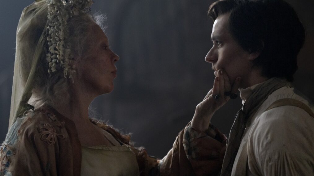 Olivia Colman and Fionn Whitehead in 'Great Expectations'
