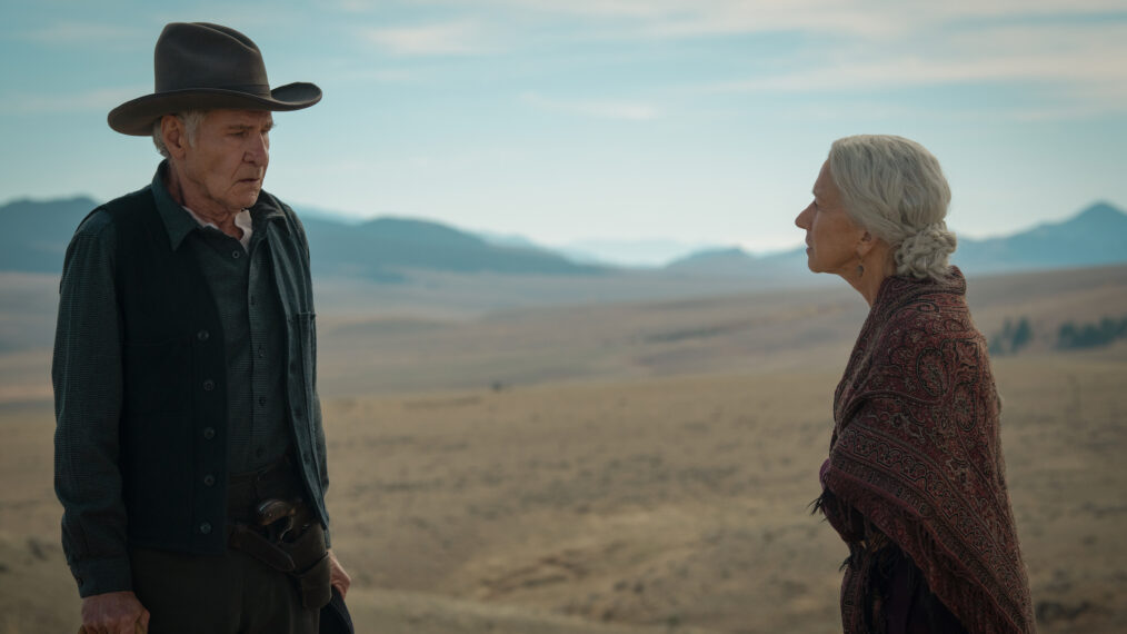 Harrison Ford & Helen Mirren in '1923' Season 1 Episode 6