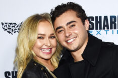 Hayden and Jansen Panettiere at screening