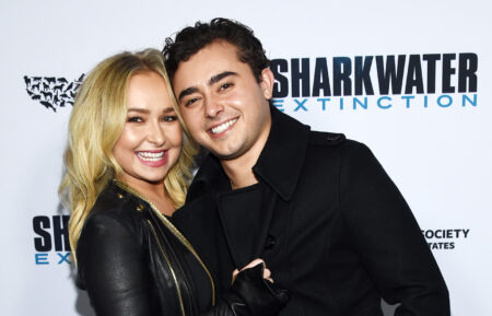 Hayden and Jansen Panettiere at screening