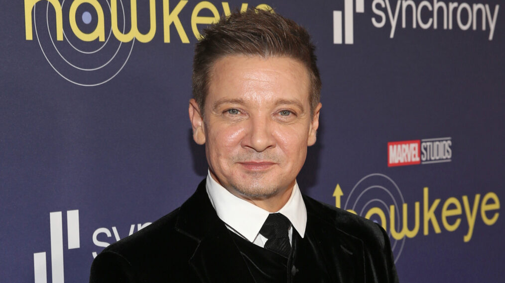 Jeremy Renner attends the Hawkeye Los Angeles Launch Event