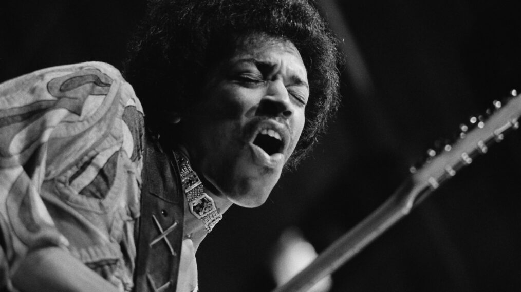 Jimi Hendrix um 1970