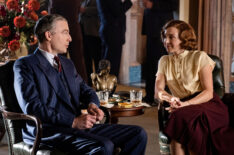 Justin Kirk & Juliet Rylance in 'Perry Mason' Season 2