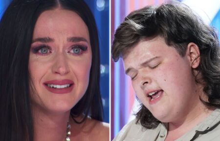 'American Idol' judge Katy Perry reacts to Trey Louis audition