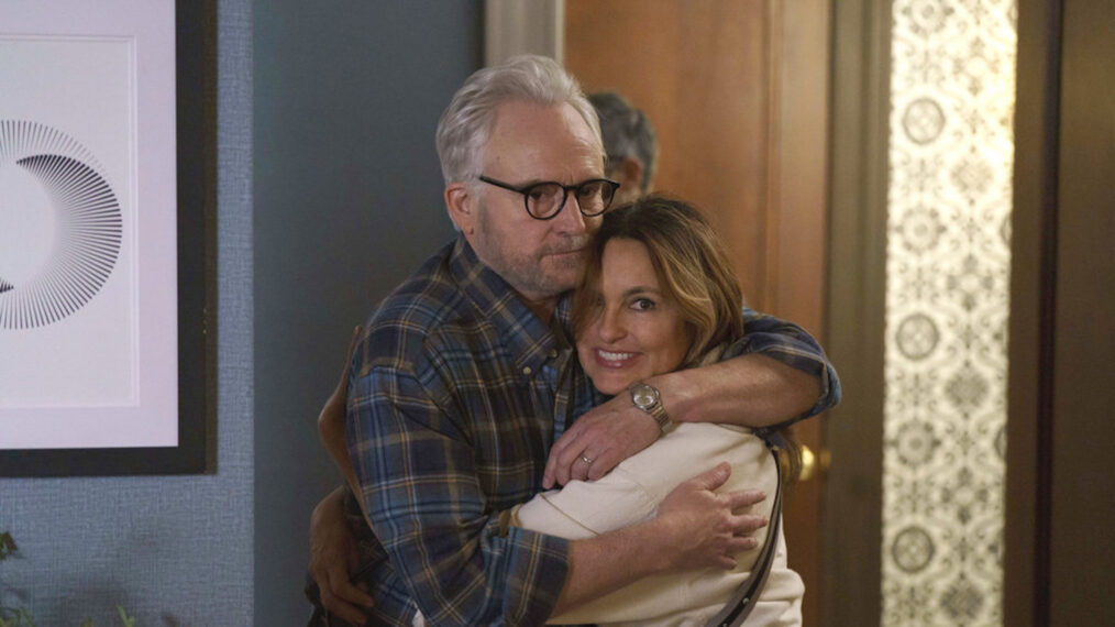 Bradley Whitford and Mariska Hargitay on 'Law & Order: SVU'