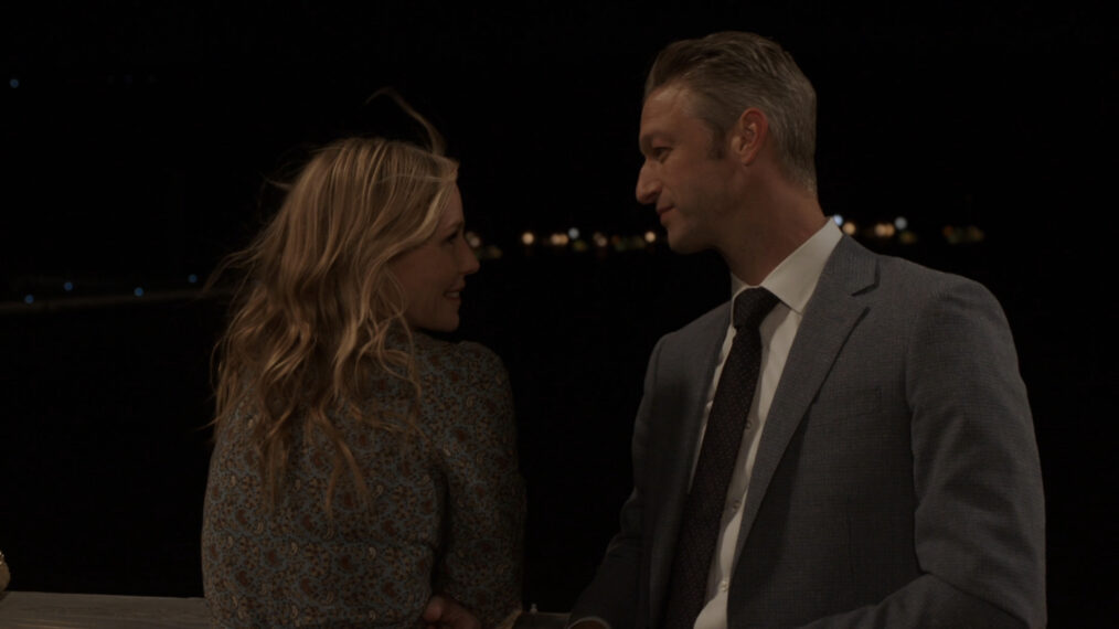 Kelli Giddish and Peter Scanavino in 'Law & Order: SVU'