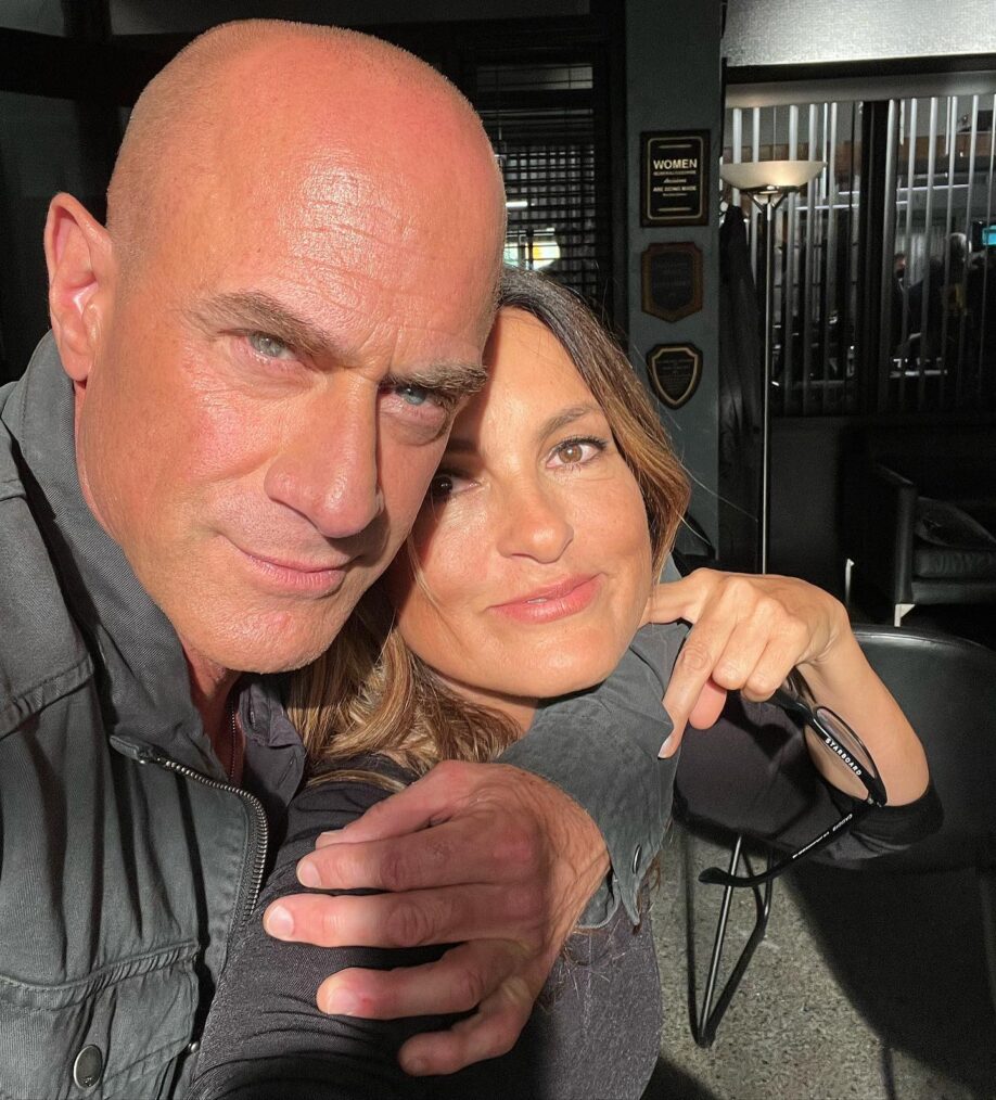 Mariska Hargitay and Christopher Meloni