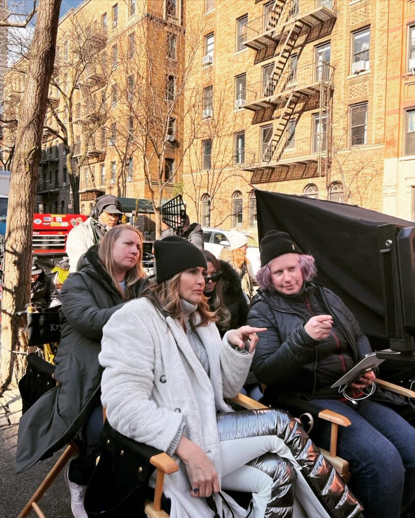 Mariska Hargitay directing