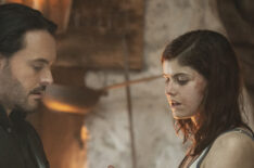 Alexandra Daddario and Jack Huston in 'Mayfair Witches'