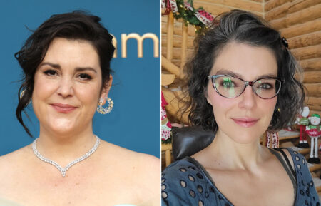 Melanie Lynskey and Adrianne Curry