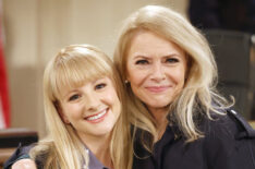 Melissa Rauch and Faith Ford in 'Night Court'