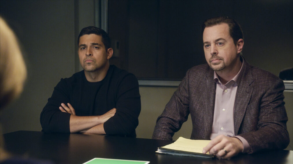 Wilmer Valderrama and Sean Murray in 'NCIS'