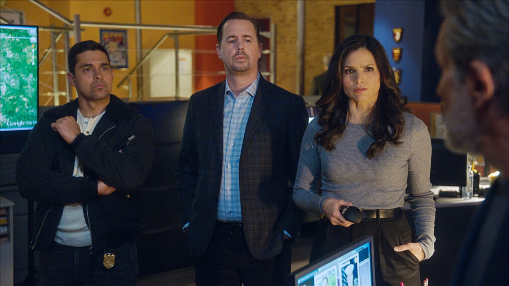 Wilmer Valderrama, Sean Murray, and Katrina Law in 'NCIS'