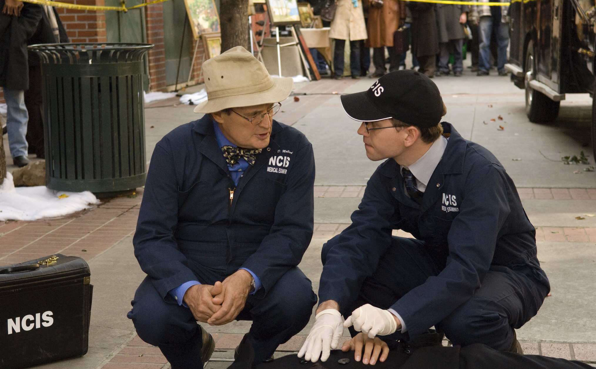 David McCallum and Brian Dietzen in 'NCIS'