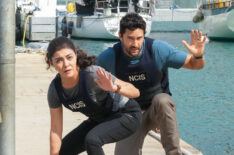 Yasmine Al-Bustami and Noah Mills in 'NCIS: Hawai'i'