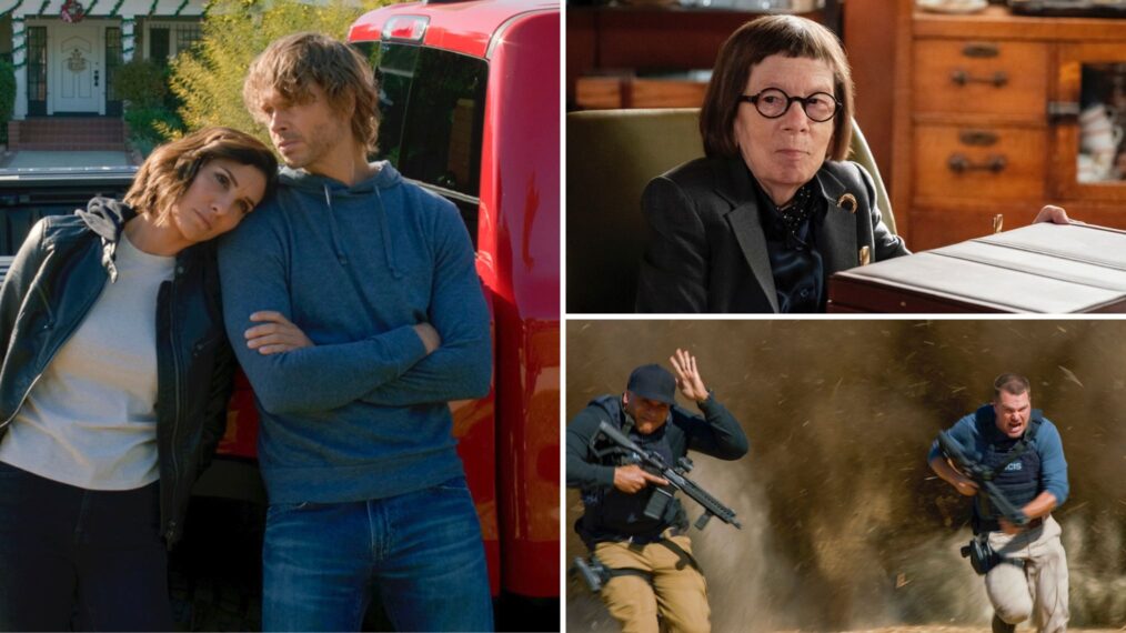 Daniela Ruah, Eric Christian Olsen, Linda Hunt, LL Cool J, and Chris O'Donnell in 'NCIS: LA'