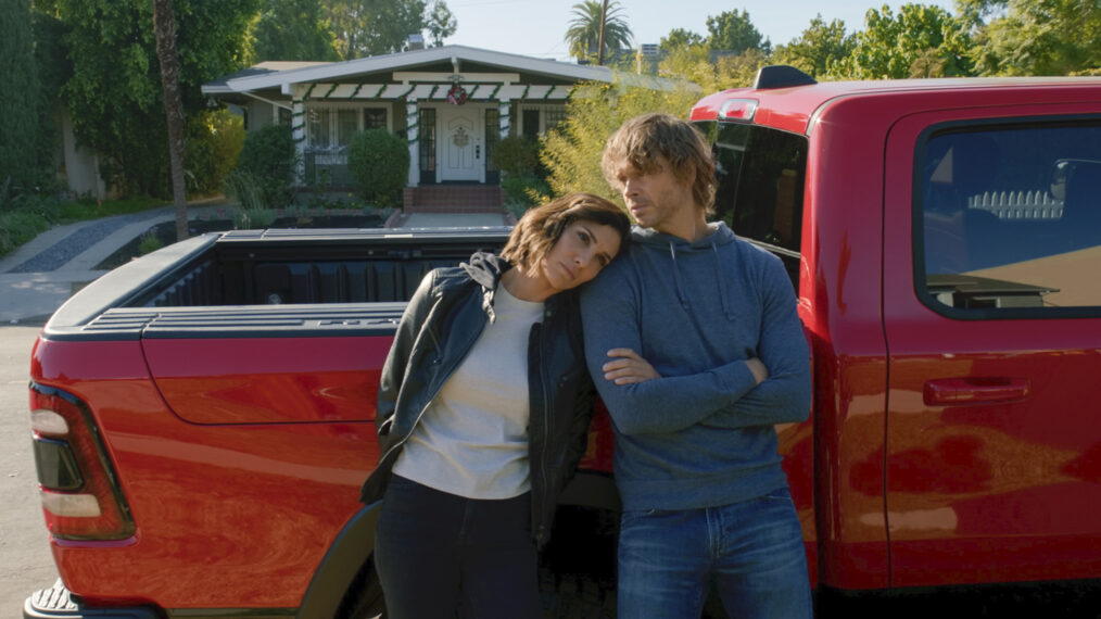 Daniela Ruah and Eric Christian Olsen in 'NCIS: LA'