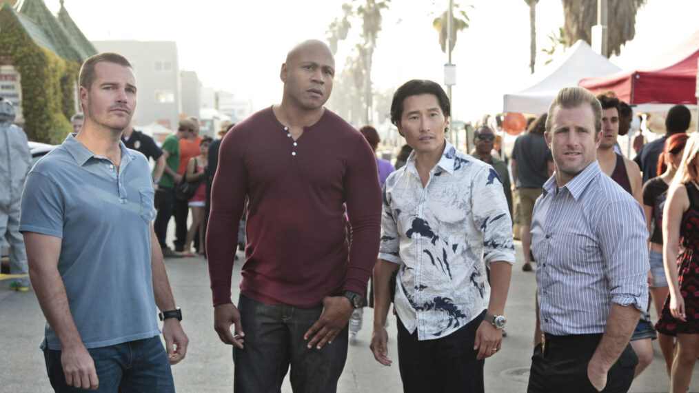 Chris O'Donnell, LL Cool J, Daniel Dae Kim, and Scott Caan in 'NCIS: LA'