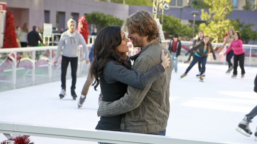 Daniela Ruah and Eric Christian Olsen in 'NCIS: Los Angeles'