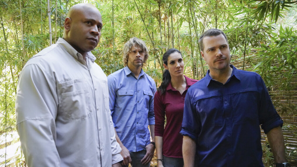 LL Cool J, Eric Christian Olsen, Daniela Ruah, and Chris O'Donnell in 'NCIS: LA'