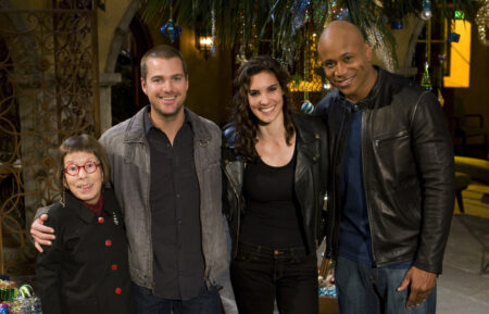 Linda Hunt, Chris O'Donnell, Daniela Ruah, and LL Cool J in 'NCIS: Los Angeles'