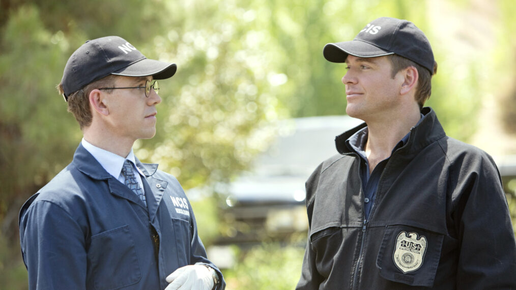 Brian Dietzen and Michael Weatherly in 'NCIS'