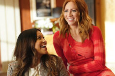 Gina Rodriguez and Brittany Snow in 'Not Dead Yet'