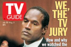 O.J. Simpson on the cover of TV Guide