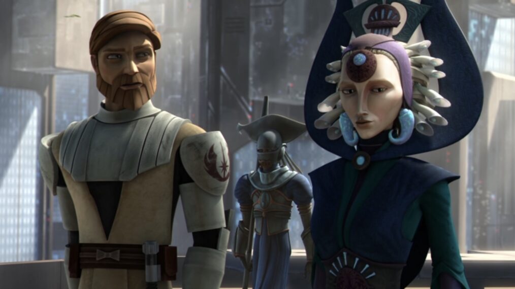 Obi-Wan Kenobi and Satine Kryze, Star Wars: The Clone Wars