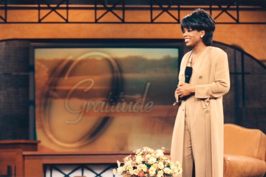 Oprah Winfrey on 'The Oprah Winfrey Show'